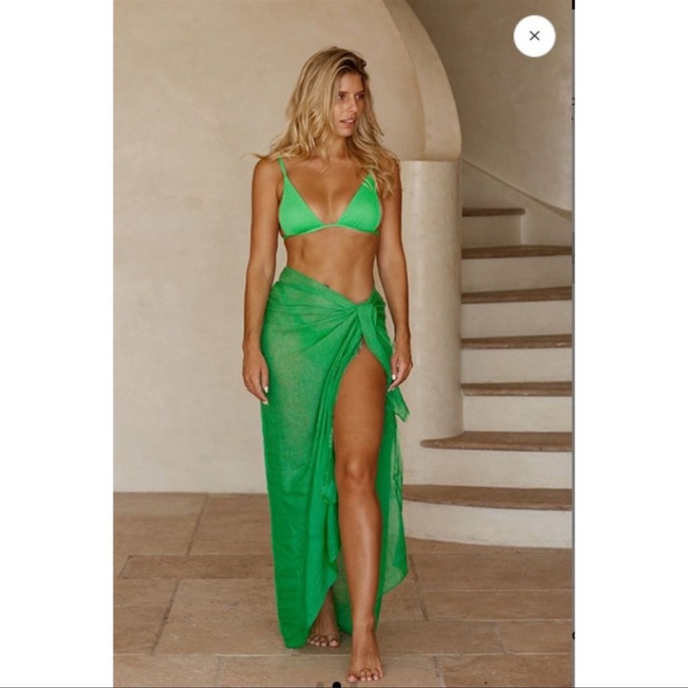 LOOKING FOR THIS Monday Swimwear sarong color aloe
